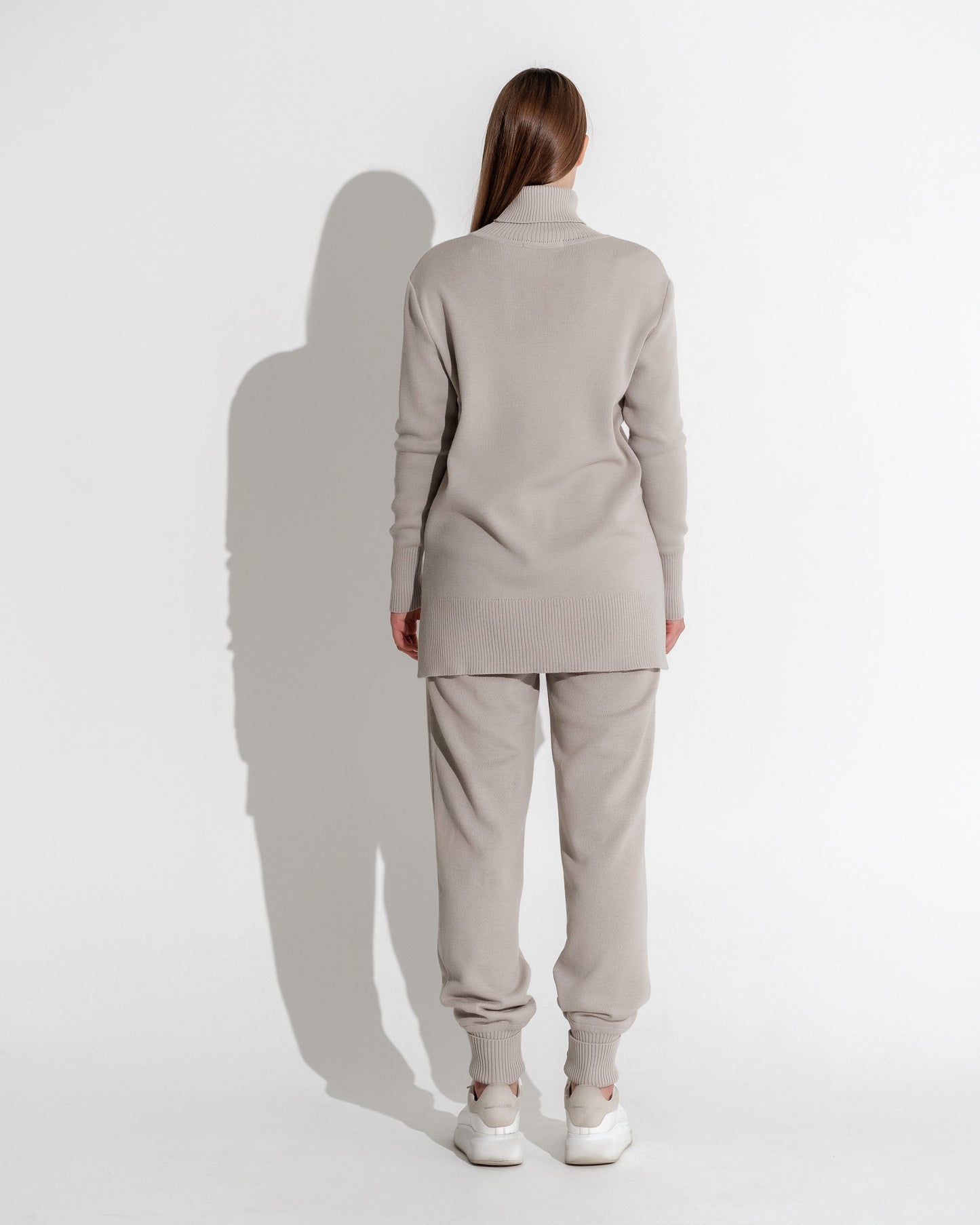 ROLL NECKED TUNIC JUMPER