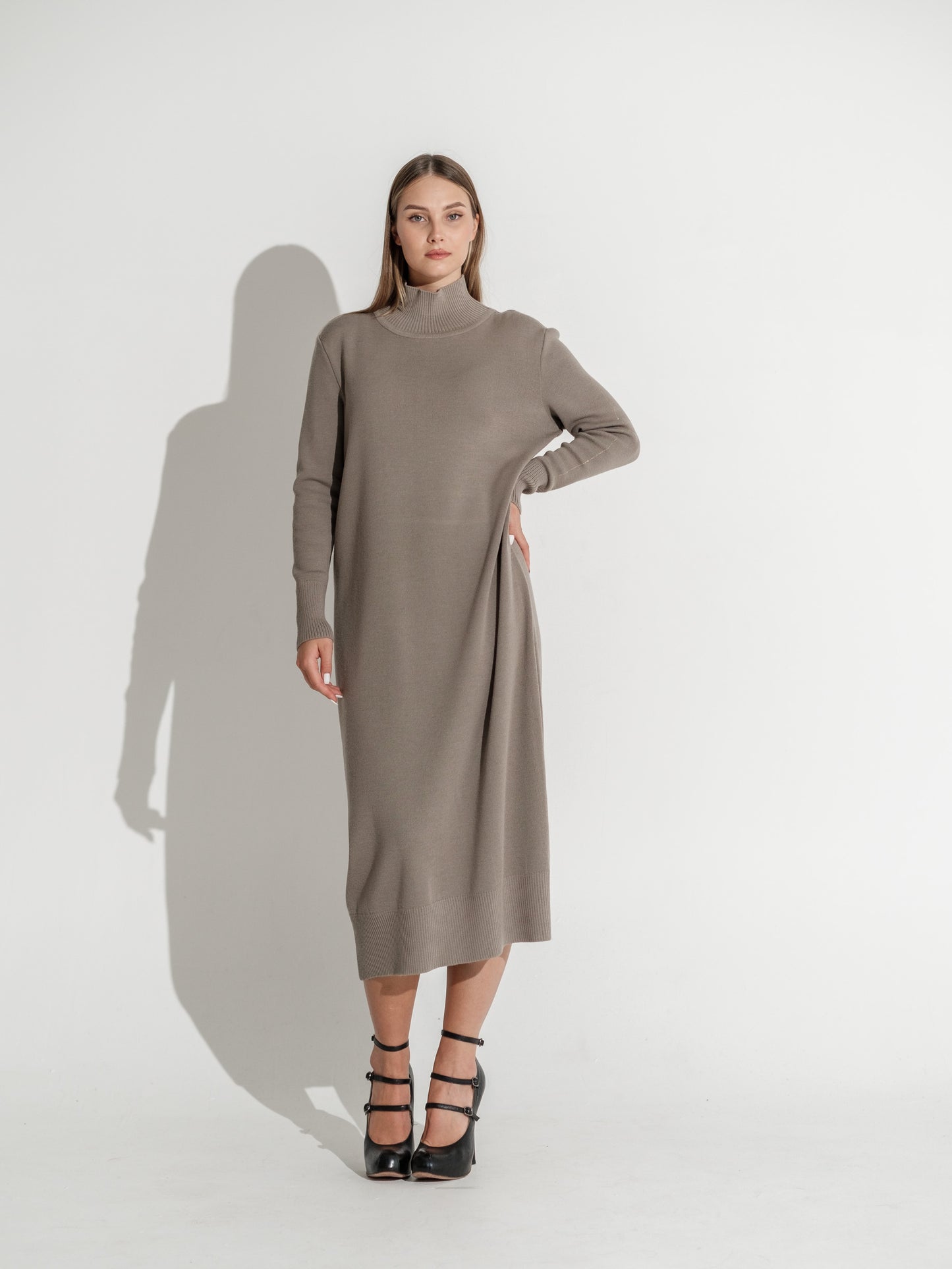 HIGH NECK DRESS