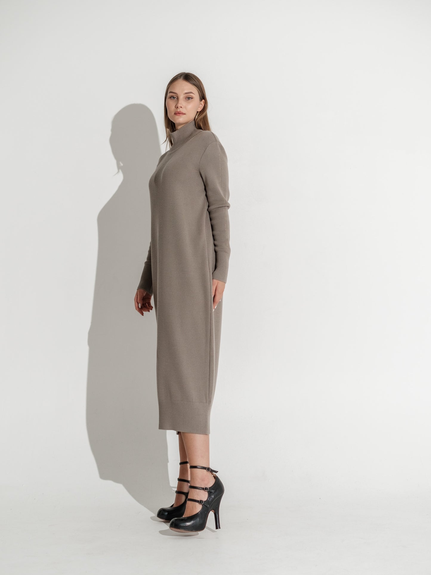 HIGH NECK DRESS