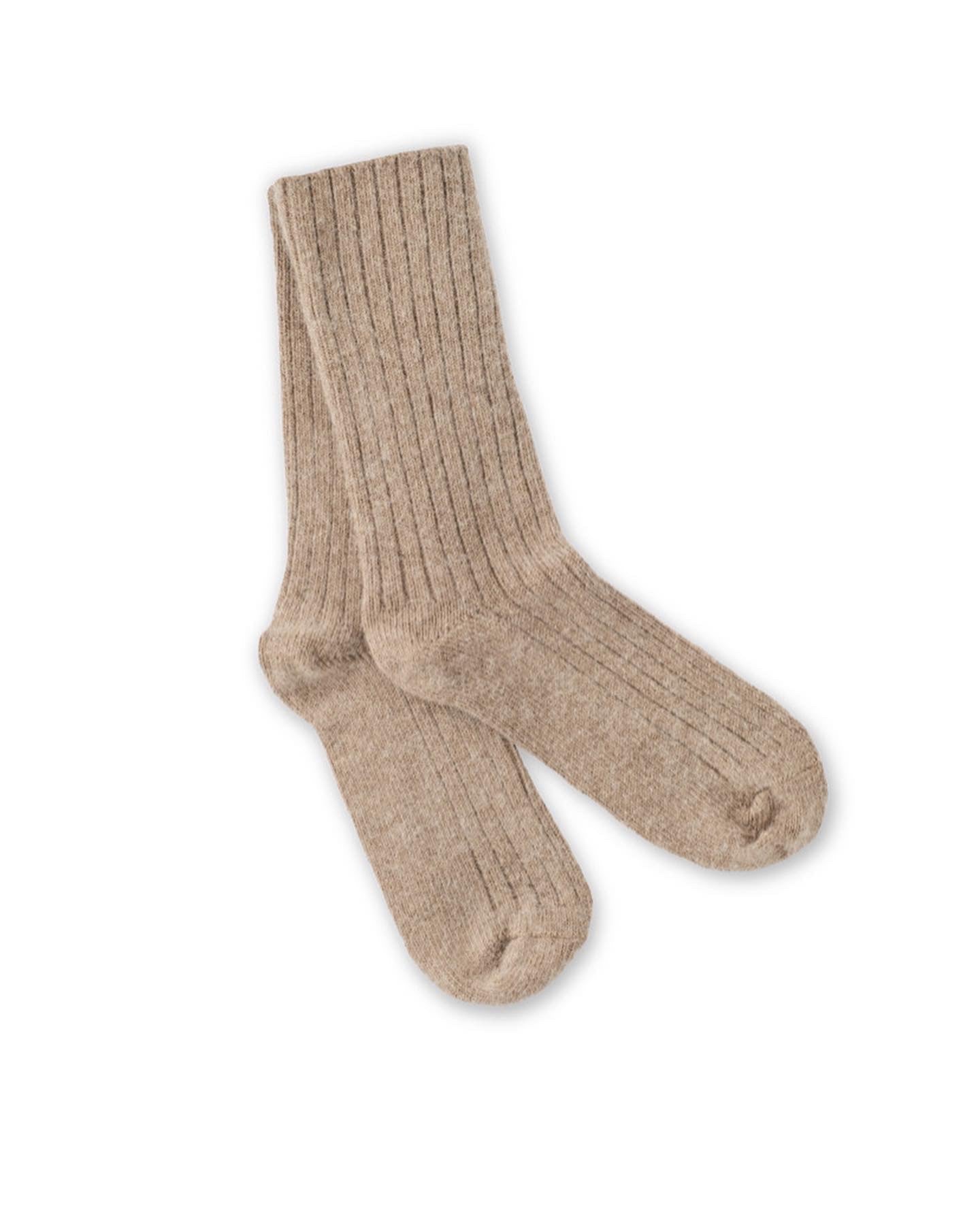 2 PAIR ANGORA SOCKS